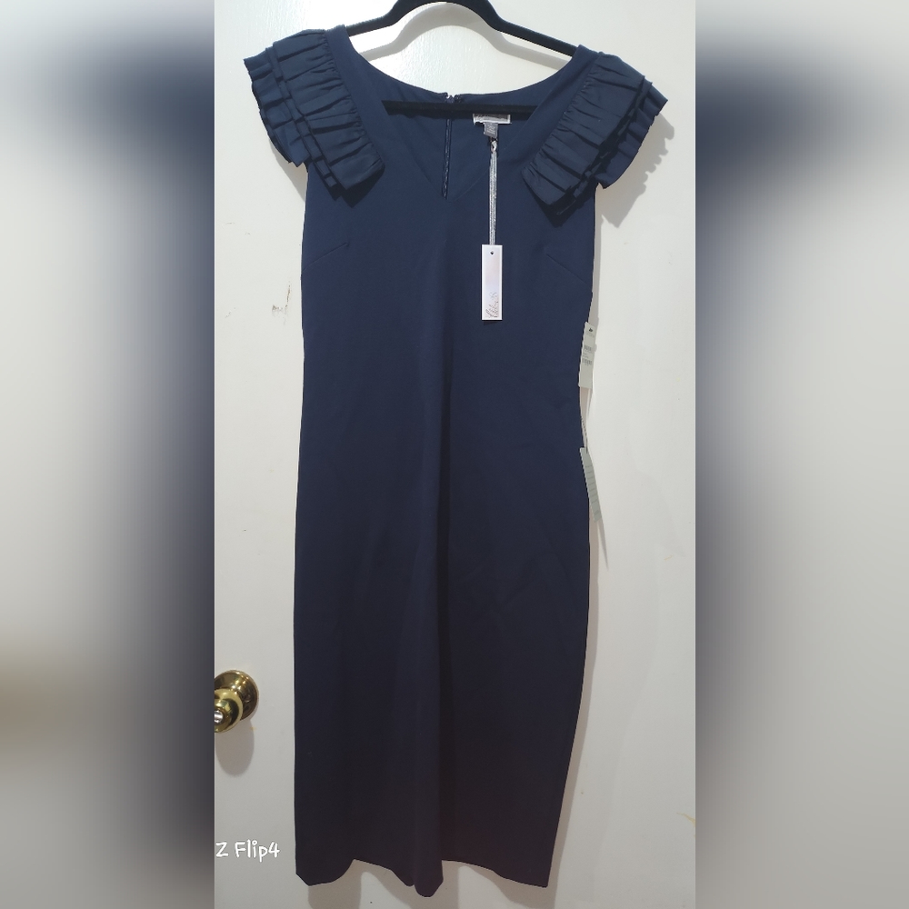 NWT Chelsea 28 navy blue dress 8
